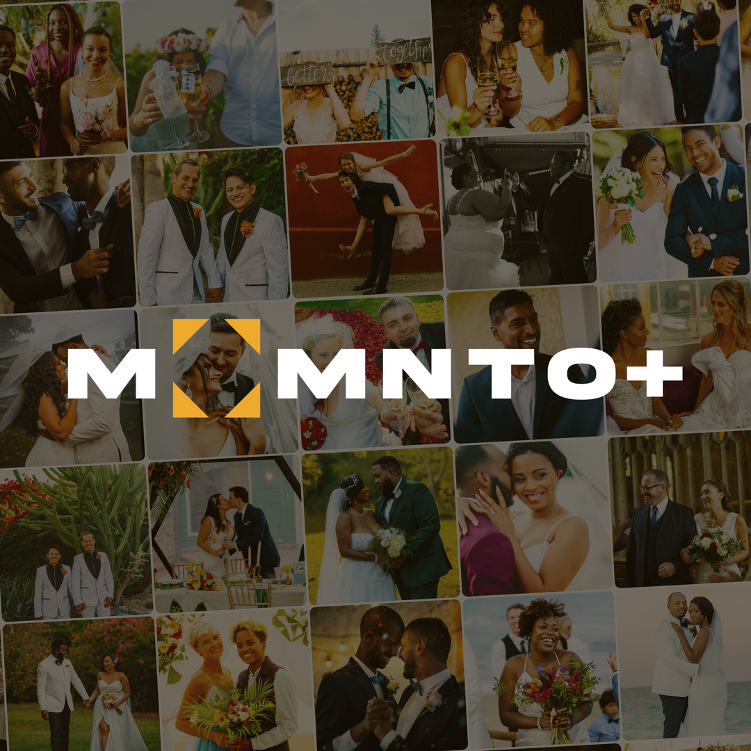 MOMNTo Vinyl Prints for The MOMNT+ Frame for Weddings